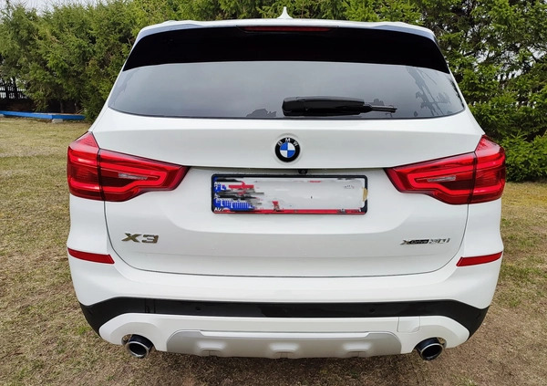 BMW X3 cena 135900 przebieg: 36000, rok produkcji 2019 z Białystok małe 781